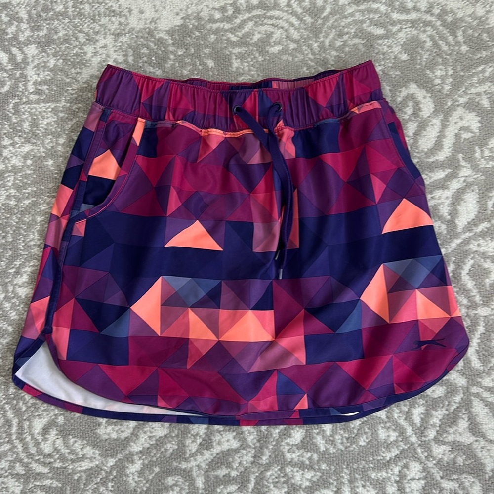 Slazenger Pink, Purple, Geometric Golf Skirt Skort